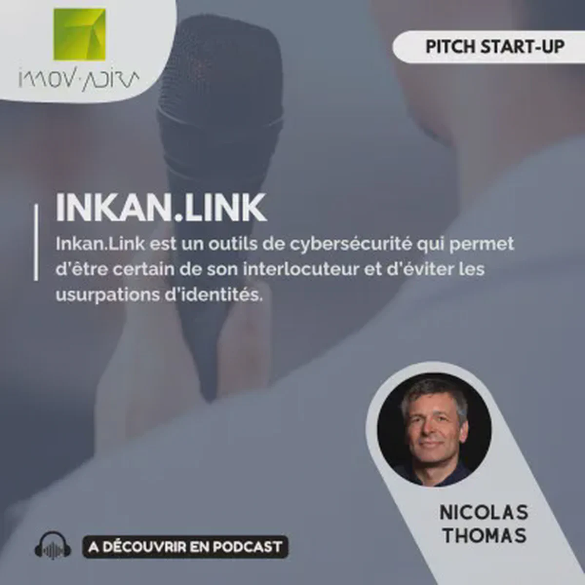 Inkan.link en 3 minutes soirée pitch ADIRA